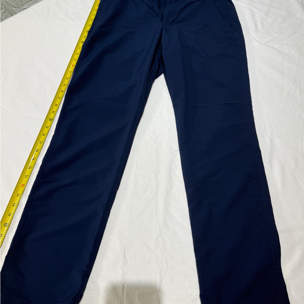 Mens Navy StraightLeg Pants 34in X 34in